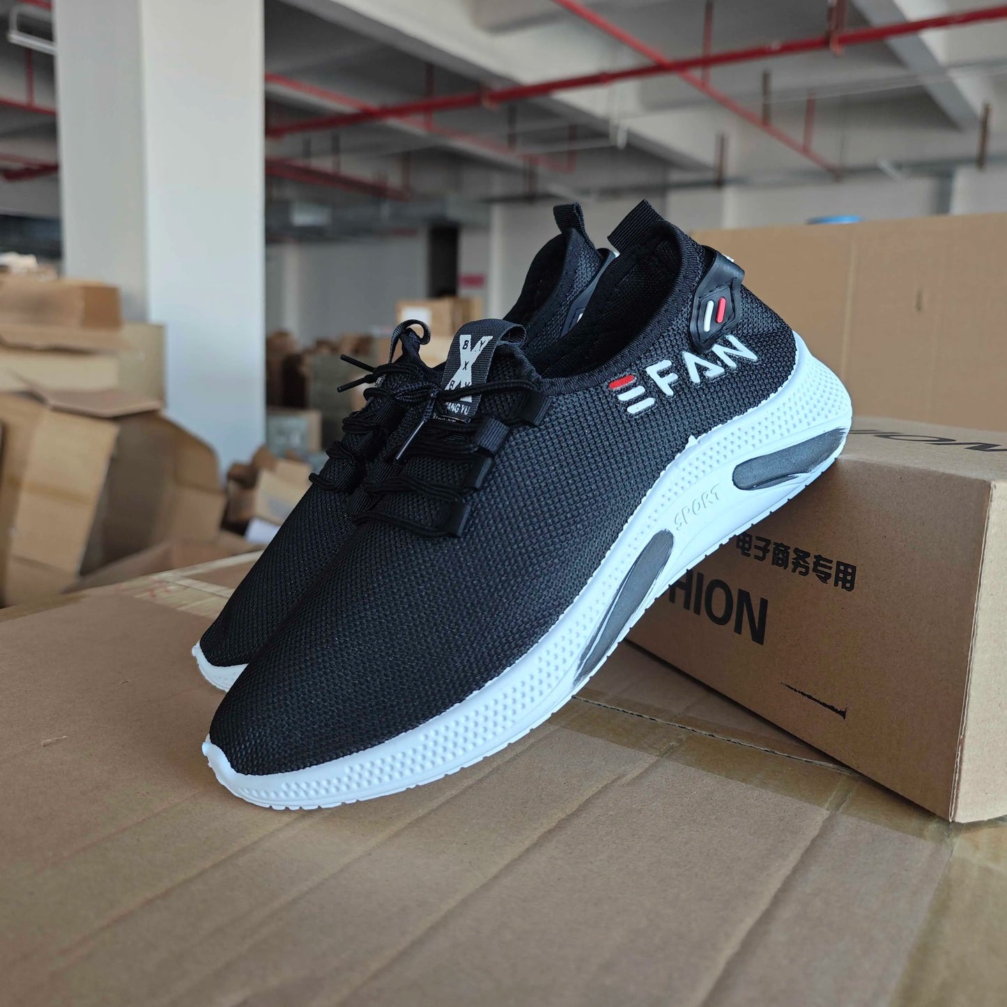 Spring White Casual Shoes Breathable Non-slip Walking Sneakers Men Shoes Outdoor 2024 Comfortable Fashion Lace Up Running Shoes SuperFye WHITE / 43 SuperFye