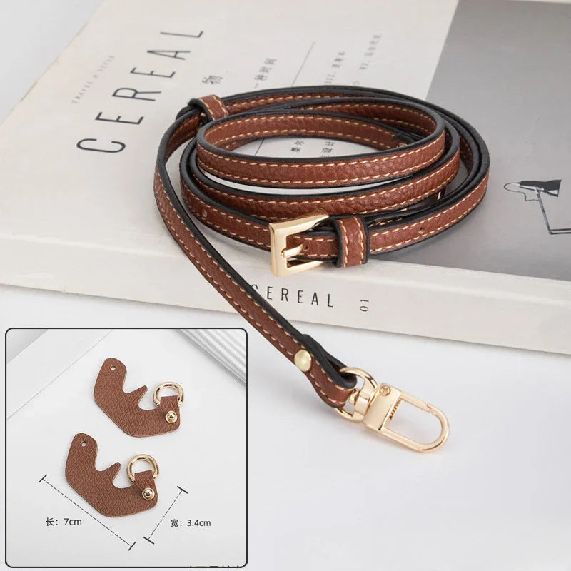 Bag Accessories Hooks Shoulder Straps For Long champ Leather Accessories DIY Mini Transformation Punch Free Shoulder Crossbody SuperFye Only Strap A-1 SuperFye