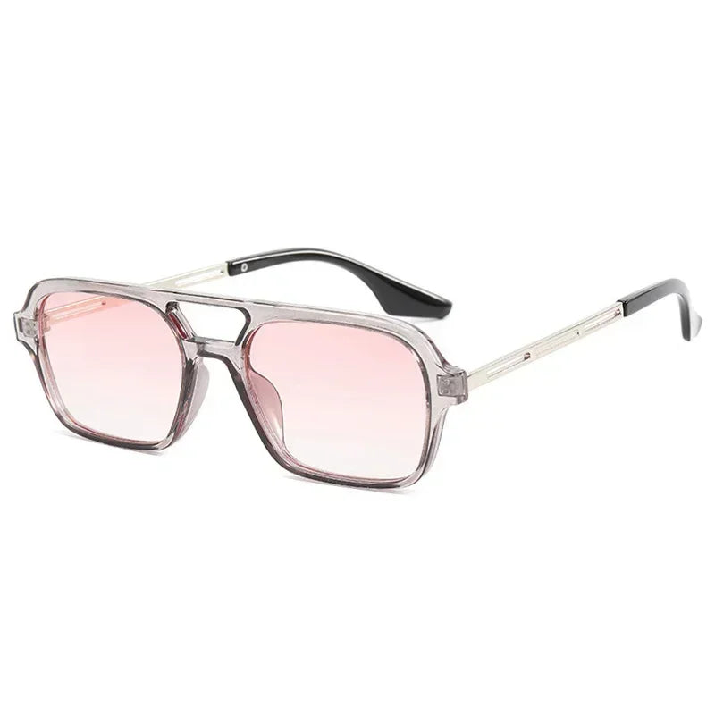 Small Frame Square Sunglasses Woman Brand Designer Fashion Luxury Sun Glasses Female Vintage Hollow Leopard Blue Oculos De Sol SuperFye Gray Pink / other SuperFye