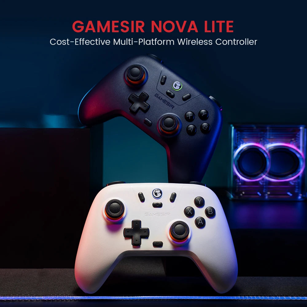 GameSir Nova Lite Wireless Gamepad Controller with Bluetooth, Dongle, Wired for Switch, Android, IOS, PC & Steam Games SuperFye GST4NLW003 SuperFye