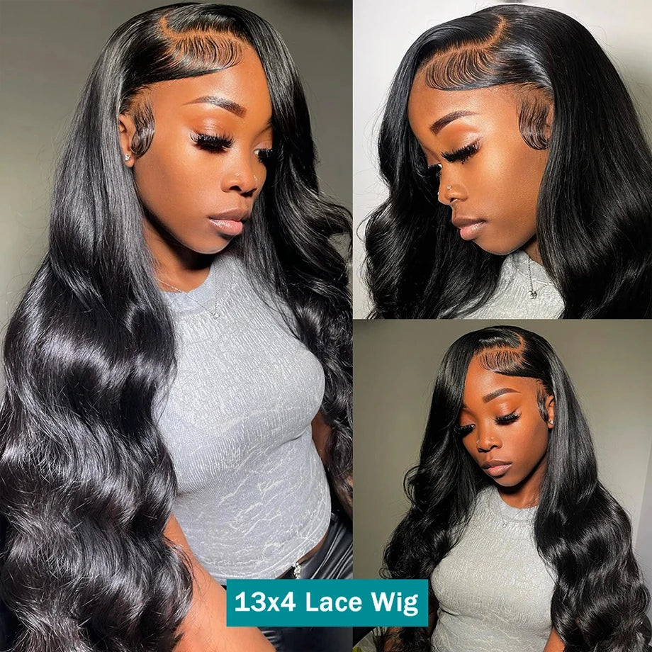 30inch Body Wave 13x4 Lace Front Human Hair Wig 13x6 Lace Frontal Wigs For Women Brazilian 5x5 Transparent Lace Closure Wig Sale SuperFye 13x4 Lace Wig / CHINA / 26inches|180% SuperFye