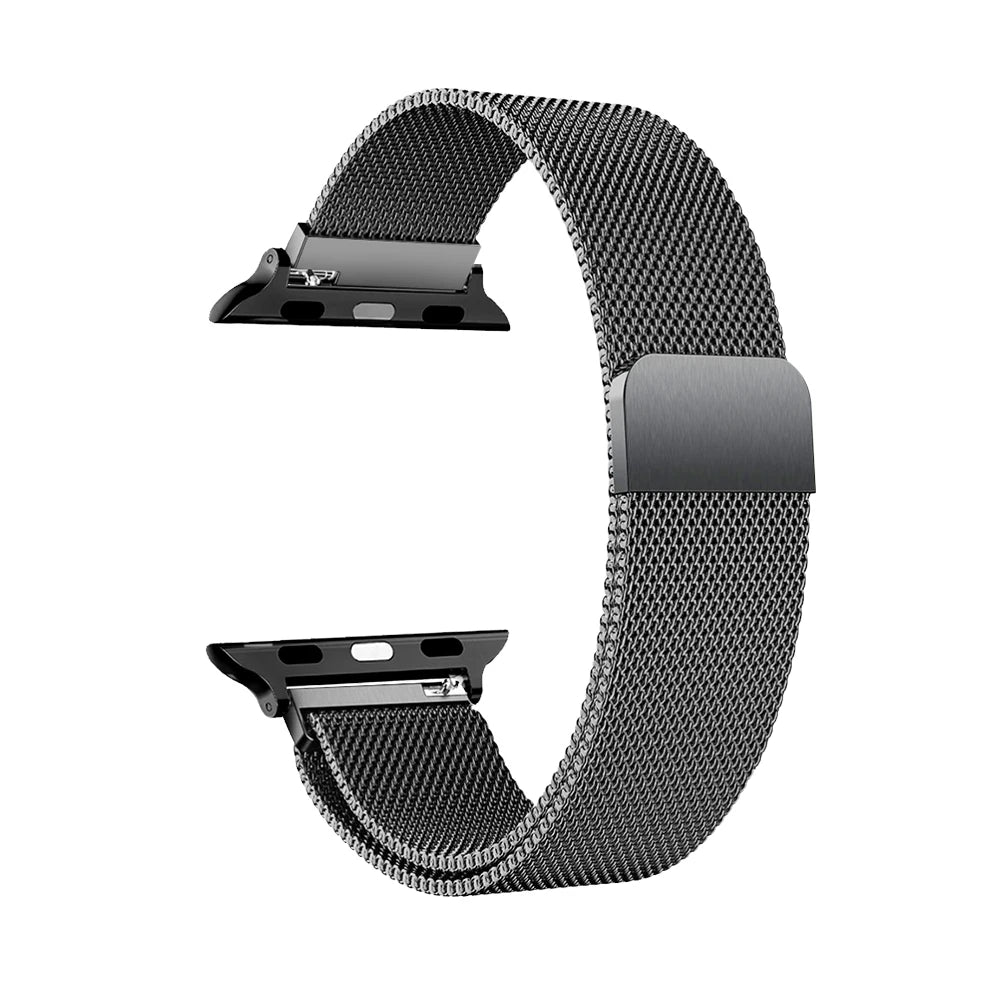 Milanese Strap For Apple Watch Ultra 2 49 46mm 42mm 44mm 40mm 45mm 41mm 38mm Bracelet For iWatch Series 10 9 3 6 5 SE 7 8 Strap SuperFye Space gray / 38 40 41 S10 42mm SuperFye