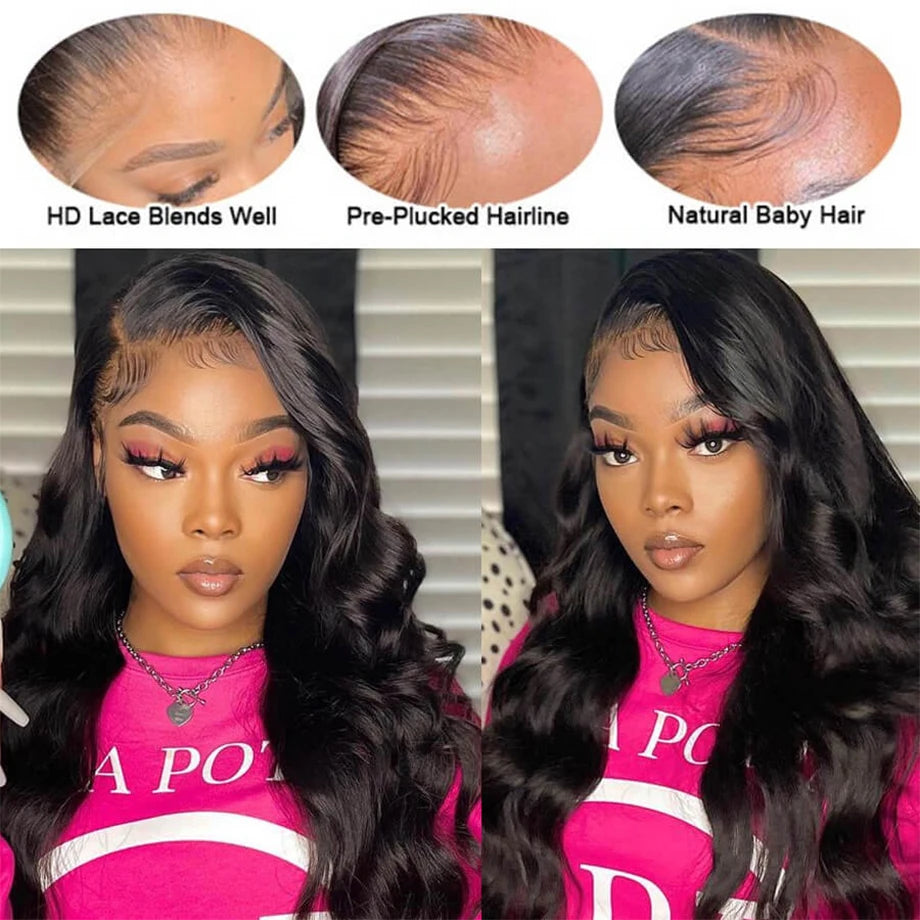 30inch Body Wave 13x4 Lace Front Human Hair Wig 13x6 Lace Frontal Wigs For Women Brazilian 5x5 Transparent Lace Closure Wig Sale SuperFye 13x4 Lace Wig / CHINA / 26inches|180% SuperFye