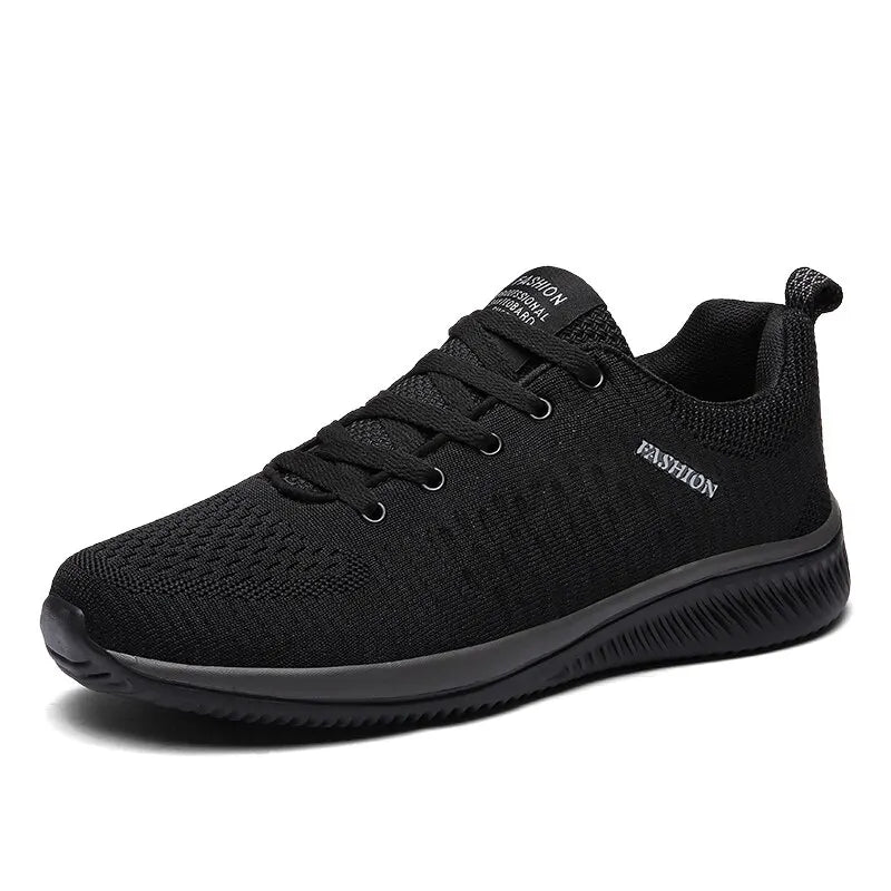 Men Running Sneakers Women Lightweight Sport Shoes Classical Mesh Breathable Casual Shoes Male Fashion Moccasins Sneaker SuperFye 40 / Black Grey SuperFye