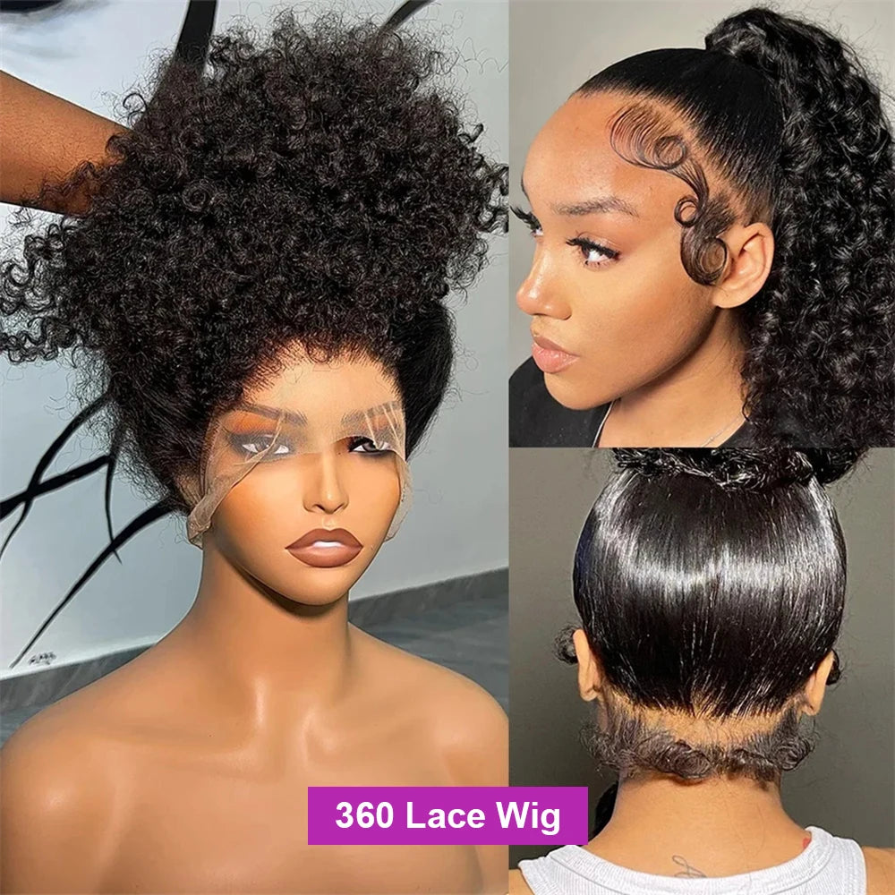 High Density 250% 40 50 Inch Deep Wave 13x6 HD Lace Front Human Hair Wig Loose Water Wave Curly 13x4 Lace Frontal Wig Human Hair SuperFye france / 40inches / 13x6 Lace Wig|200 Density SuperFye