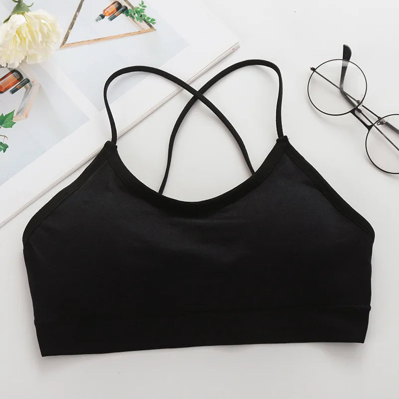 Sales Sports Fashion Quick Bra Fitness Bra SPORT STYLE BRA Running Wear Women Quick Dry Fitness Yoga Bra Sport Bra SuperFye black / free size SuperFye