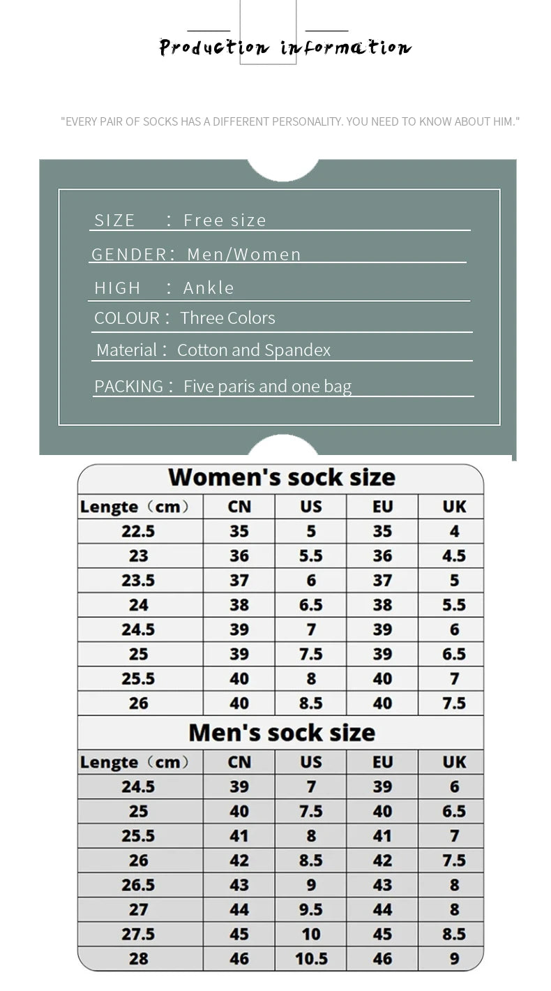 5 Pairs of Women's/men's Boat Socks Invisible Low Cut Anti Slip Summer No Show Ankle Socks Solid Color Casual Breathable