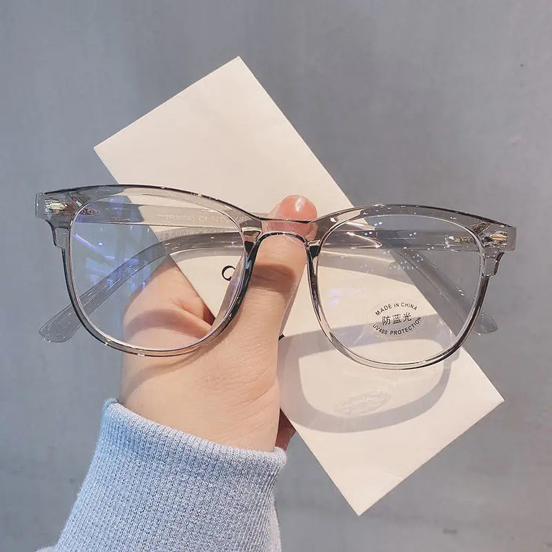 New Vintage Transparent Computer Glasses Frame Women Men Anti Blue Light Eyewear Blocking Glasses Optical Spectacle