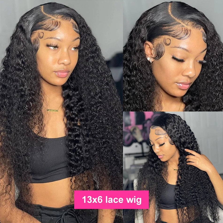 Rosabeauty Hd 13x6 Water Wave Lace Frontal Human Hair Wigs Loose Deep Wave 13x4 Lace Front Wig Curly 5x5 Closure Wigs For Women SuperFye 13X4 Lace Wig / United States / 22INCHES|300 density SuperFye